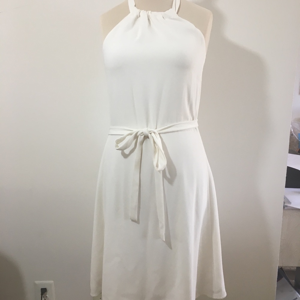 Brand New Cream Theory Halter Neck Dress